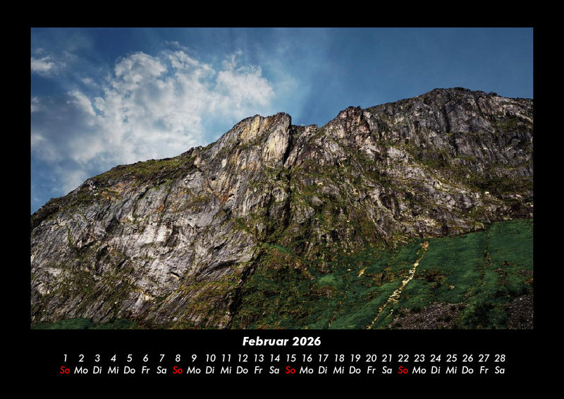 Bergige Welten Fotokalender 2026 - 2
