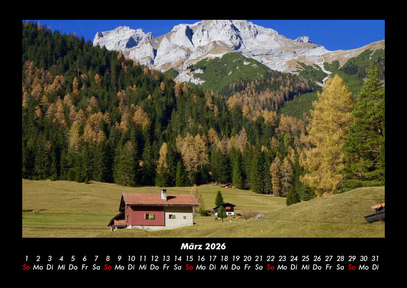 Bergige Welten Fotokalender 2026 - 3