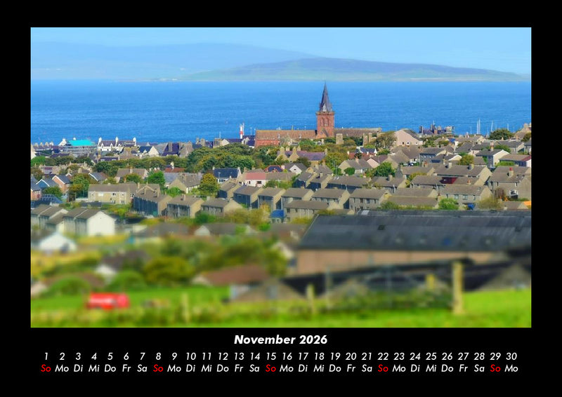 Landschaftskalender Fotokalender 2026 - 11