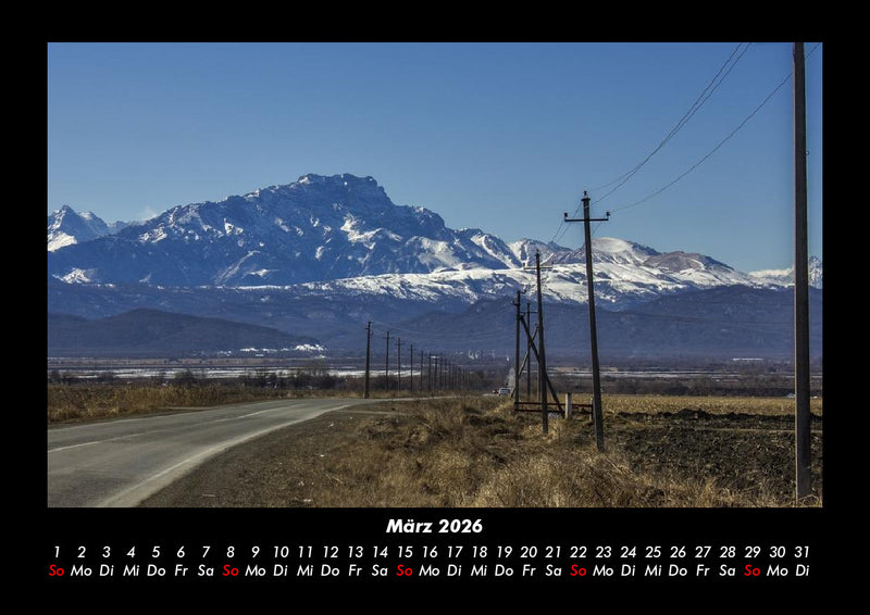 Landschaftskalender Fotokalender 2026 - 3