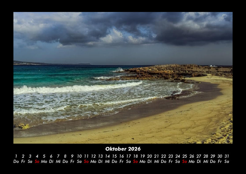 Strände der Welt Fotokalender 2026 - 10