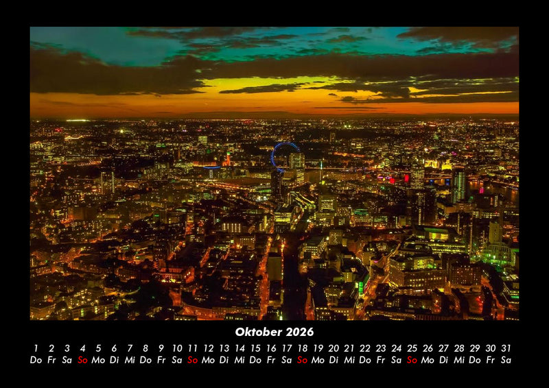 London Fotokalender 2026 - 10
