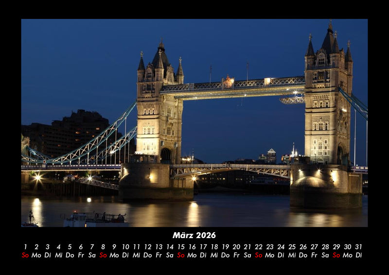 London Fotokalender 2026 - 3