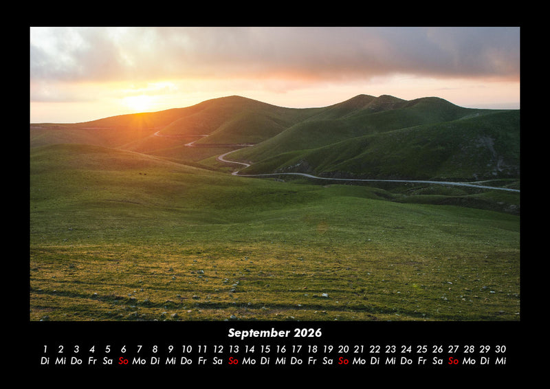 Berge Fotokalender 2026 - 9