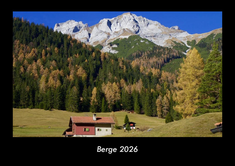 Berge Fotokalender 2026 - Hauptbild