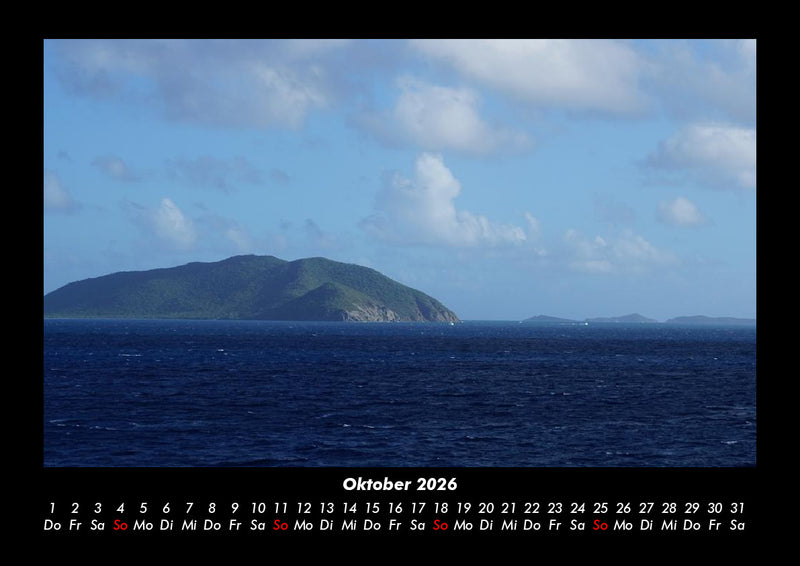 Trauminseln Fotokalender 2026 - 10