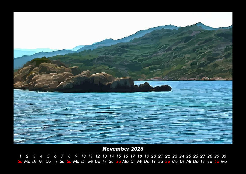 Trauminseln Fotokalender 2026 - 11