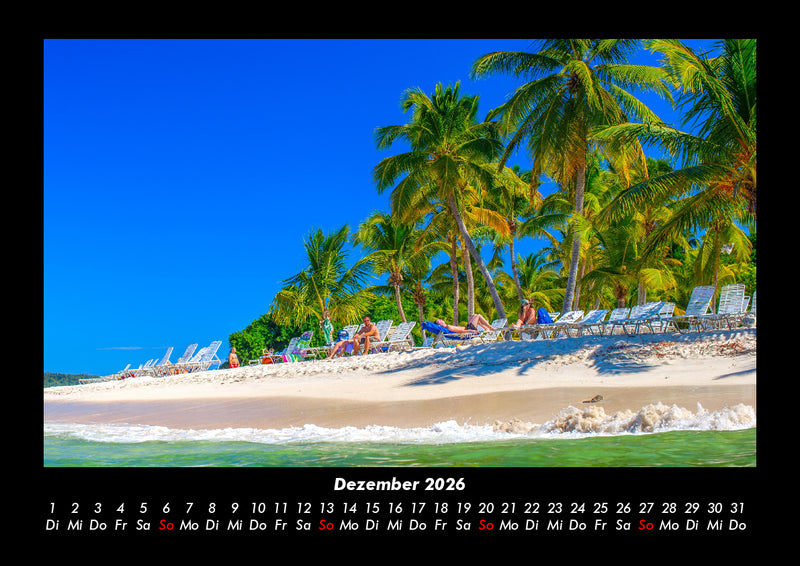 Trauminseln Fotokalender 2026 - 12