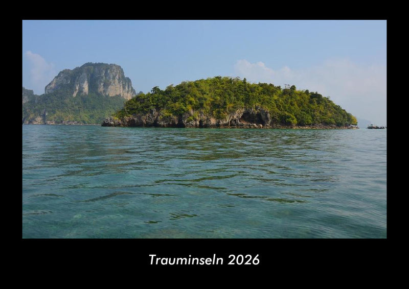Trauminseln Fotokalender 2026 - Hauptbild