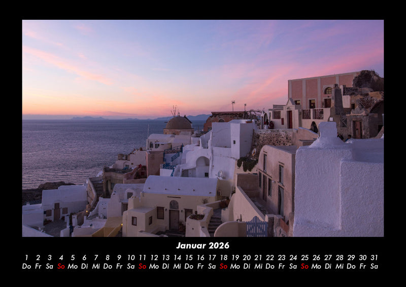 Trauminseln Fotokalender 2026 - 1