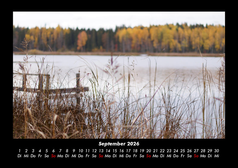 Landschaftskalender Fotokalender 2026 - 9
