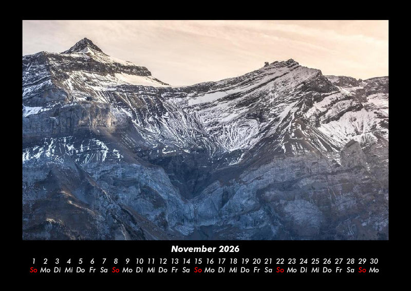 Landschaftskalender Fotokalender 2026 - 11
