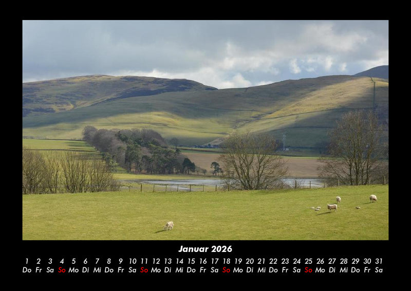 Landschaftskalender Fotokalender 2026 - 1