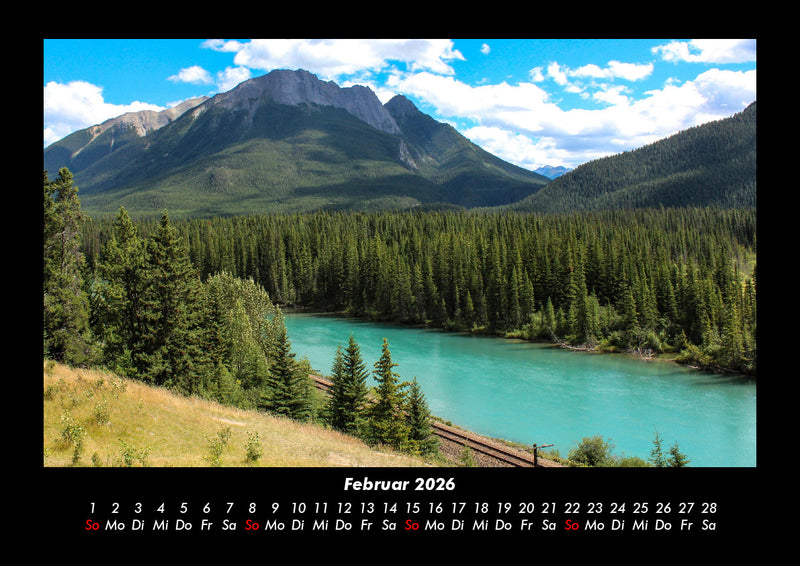Landschaftskalender Fotokalender 2026 - 2