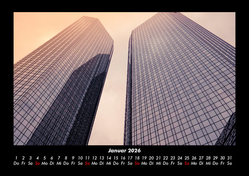 Architektur - Hochhäuser Fotokalender 2026 - 1