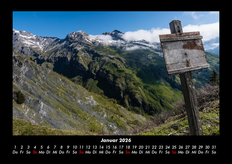 Wanderlust Fotokalender 2026 - 1