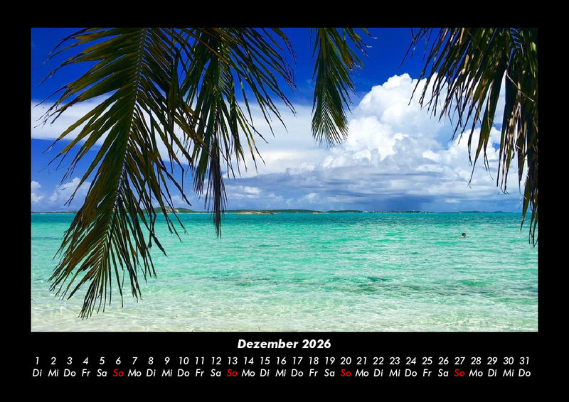 Karibik Fotokalender 2026 - 12