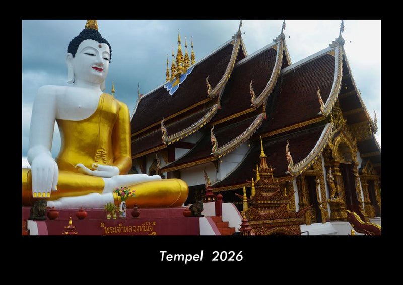 Tempel  Fotokalender 2026 - Hauptbild
