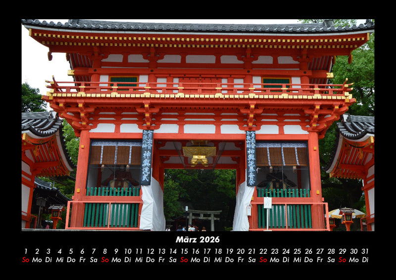 Tempel  Fotokalender 2026 - 3