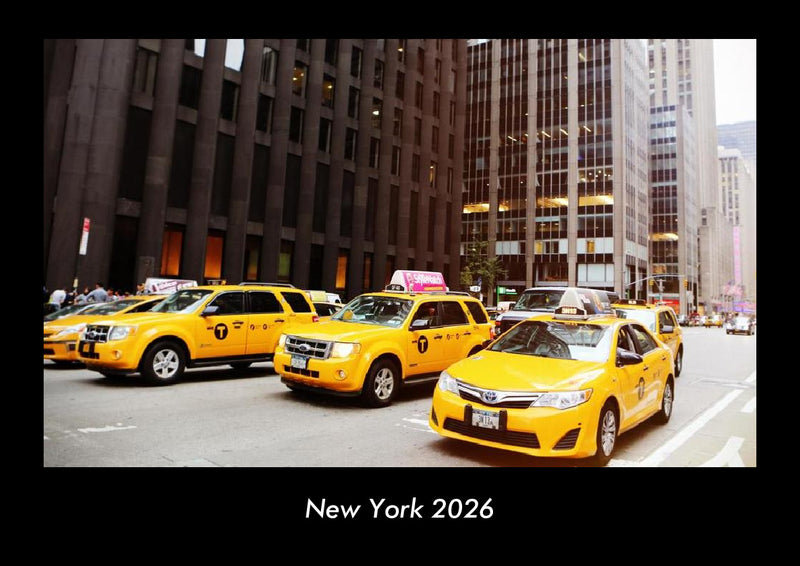 New York Fotokalender 2026 - Hauptbild