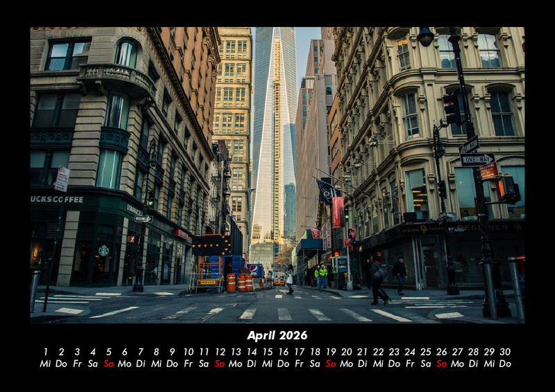 New York Fotokalender 2026 - 4