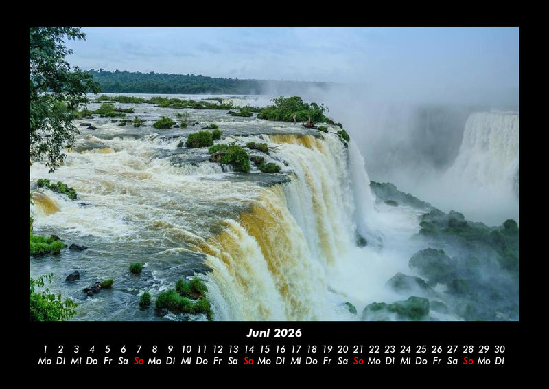 Wasserfälle Fotokalender 2026 - 6