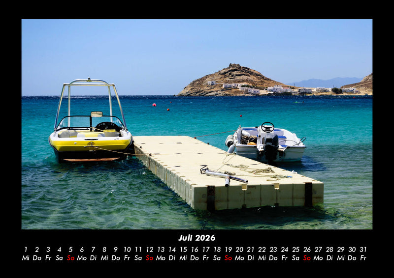Meereslandschaft Fotokalender 2026 - 7