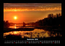 Sonnenuntergänge Fotokalender 2026 - 9