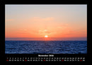 Sonnenuntergänge Fotokalender 2026 - 11