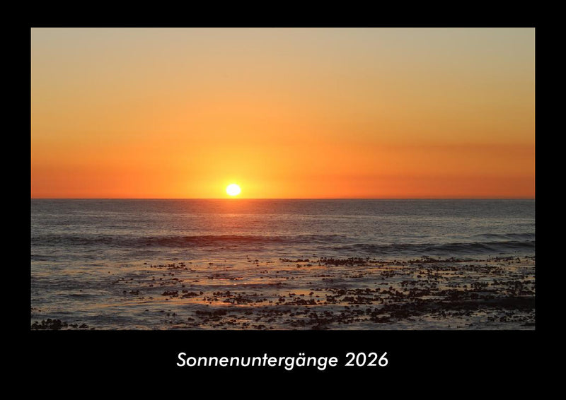 Sonnenuntergänge Fotokalender 2026 - Hauptbild