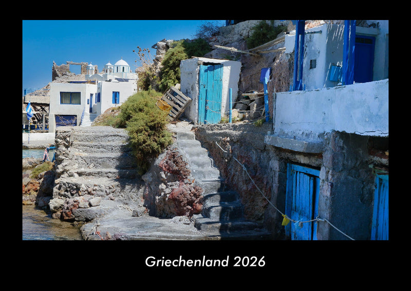 Griechenland Fotokalender 2026 - Hauptbild