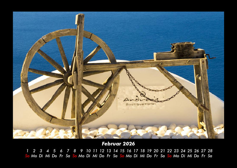 Griechenland Fotokalender 2026 - 2