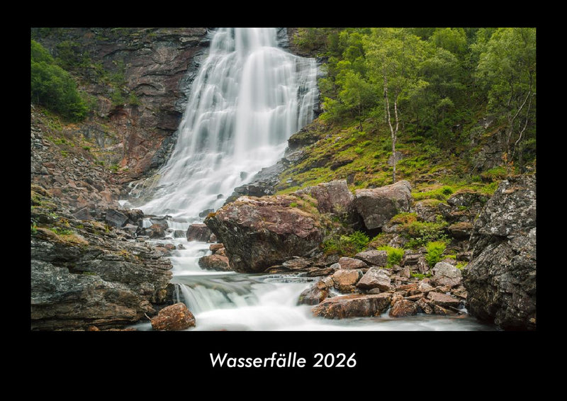 Wasserfälle Fotokalender 2026 - Hauptbild