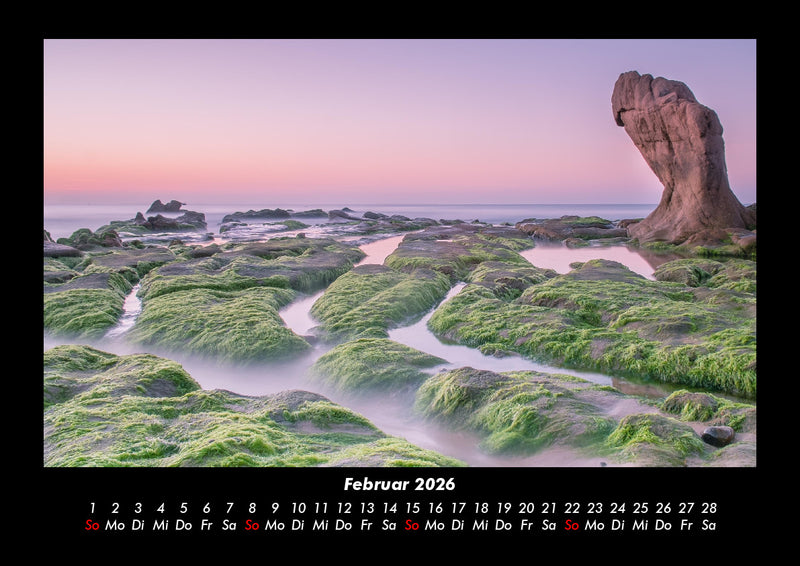 Landschaftskalender Fotokalender 2026 - 2