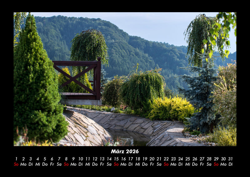 Landschaftskalender Fotokalender 2026 - 3