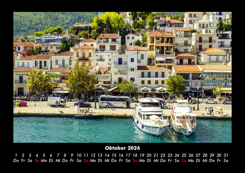 Boote Fotokalender 2026 - 10