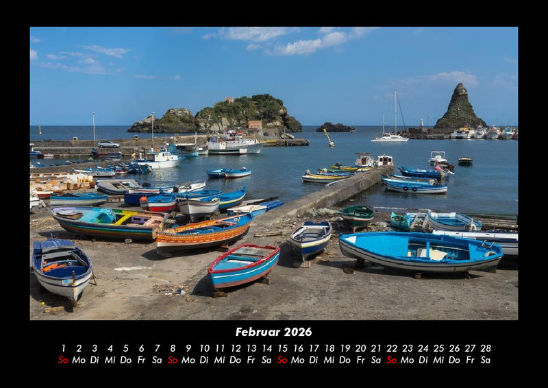 Boote Fotokalender 2026 - 2