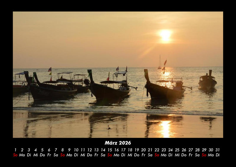 Boote Fotokalender 2026 - 3
