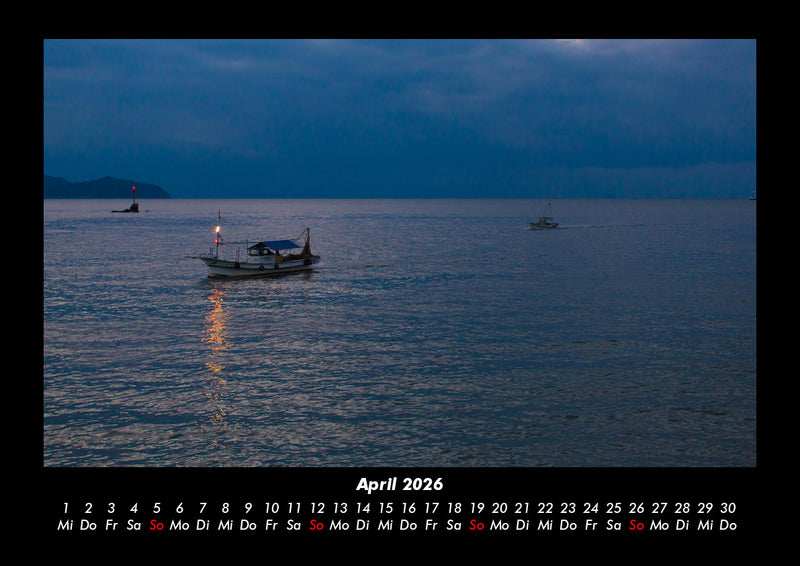 Boote Fotokalender 2026 - 4