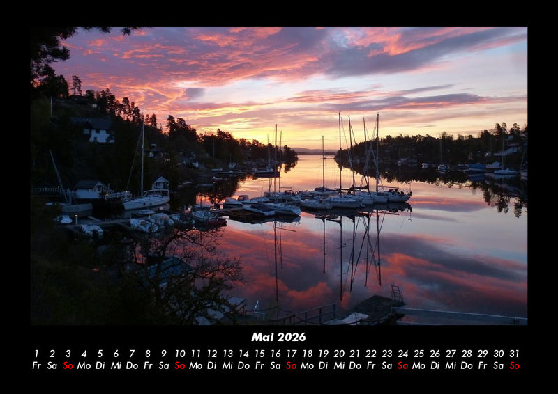 Boote Fotokalender 2026 - 5