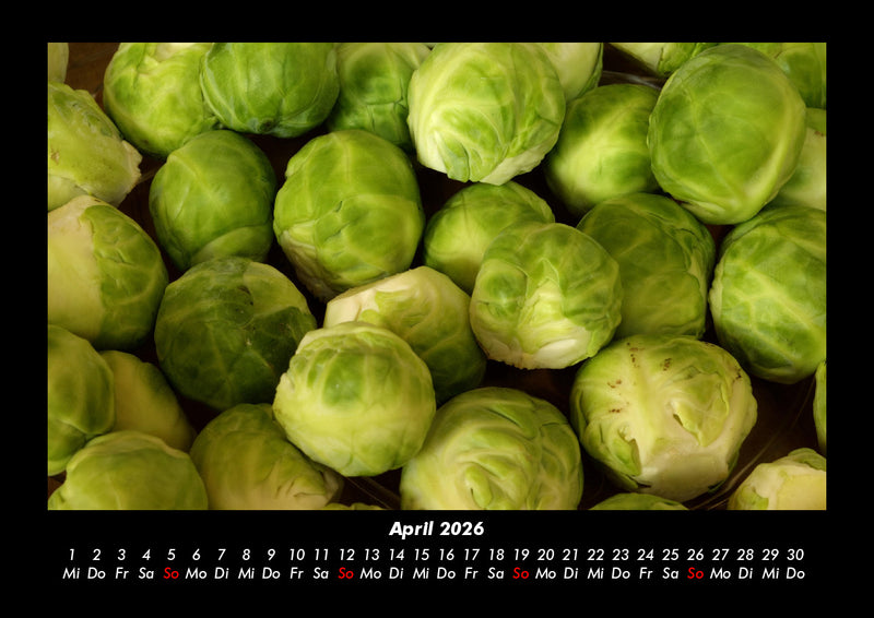 Gemüsekalender Fotokalender 2026 - 4