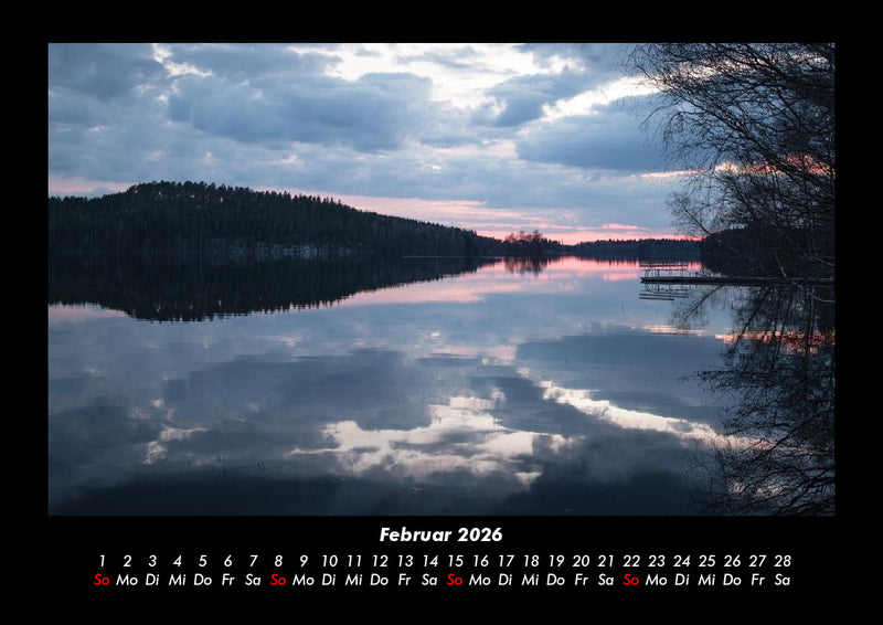 Tag am See Fotokalender 2026 - 2