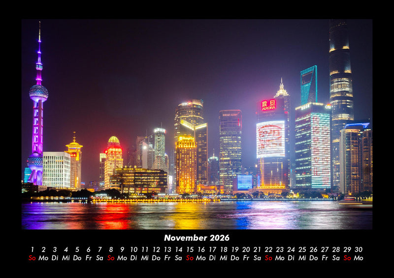 Städte der Welt Fotokalender 2026 - 11