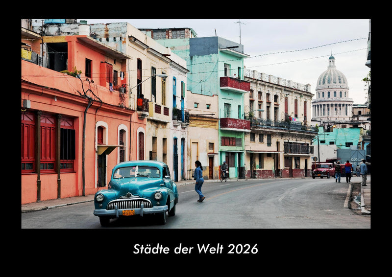 Städte der Welt Fotokalender 2026 - Hauptbild