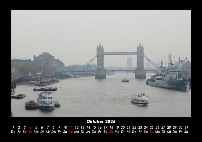 London Fotokalender 2026 - 10