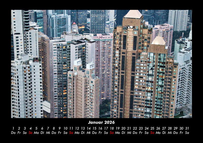 Architektur - Hochhäuser Fotokalender 2026 - 1