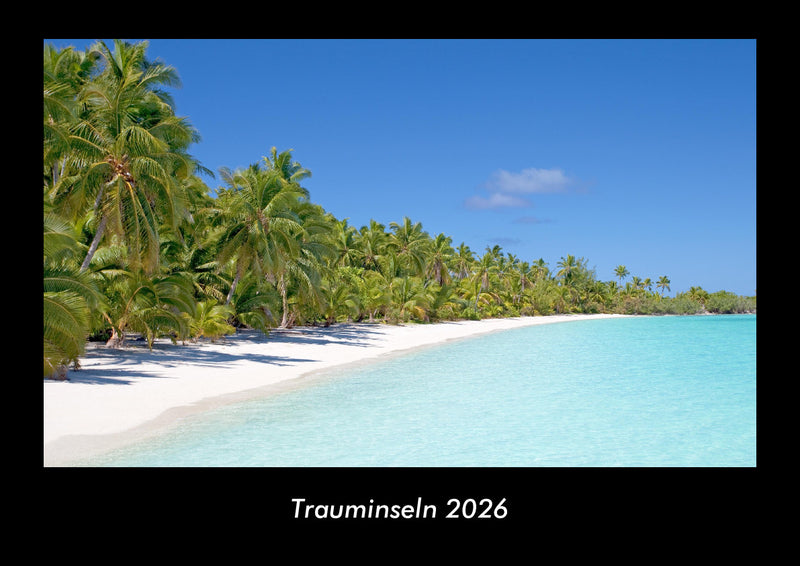 Trauminseln Fotokalender 2026 - Hauptbild