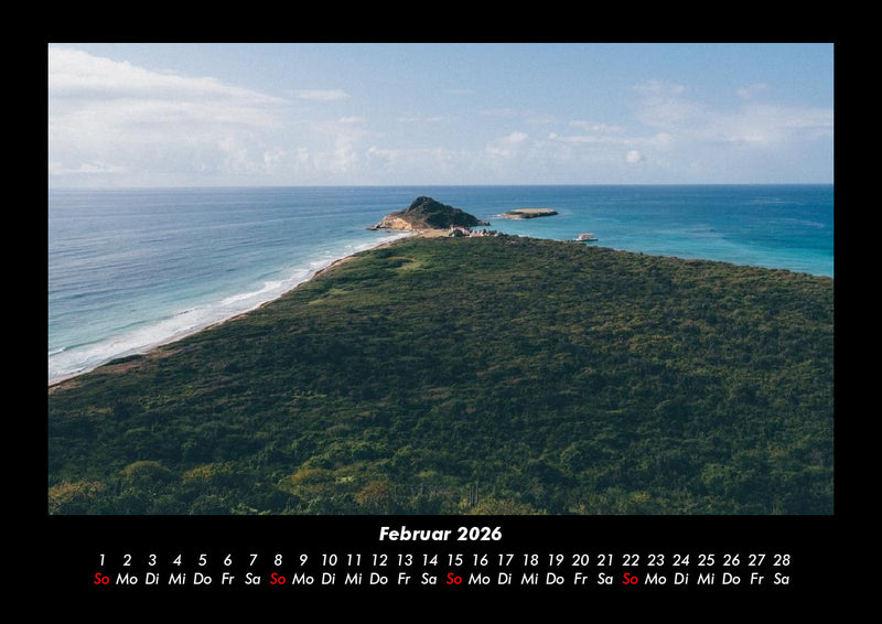 Trauminseln Fotokalender 2026 - 2