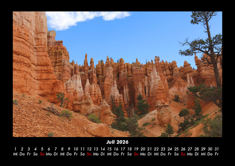 Landschaftskalender Fotokalender 2026 - 7