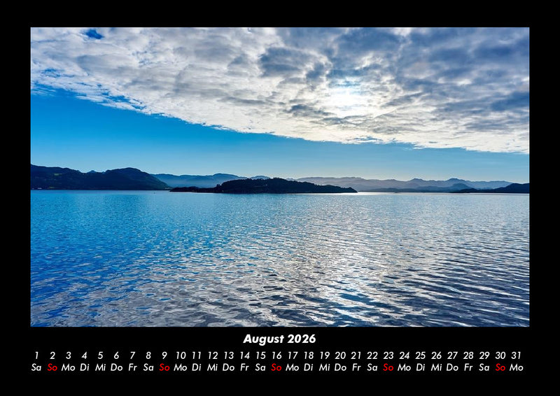 Landschaftskalender Fotokalender 2026 - 8
